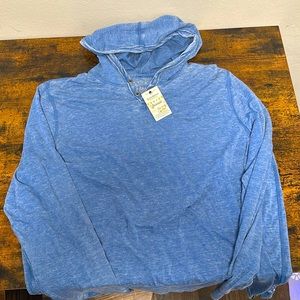 NWT XL Lucky Brand Hoodie Long Sleeve Shirt!